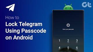 How to Lock Telegram Using Passcode on Android | Set Passcode Lock in Telegram App