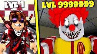 ПОБЕГ ОТ КЛОУНА В МАКДОНАЛЬДСЕ Escape Ronald's Diner Obby ROBLOX