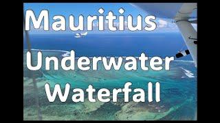 Mauritius Underwater Waterfall Flight. #mauritius #beach #island #travel #waterfall #seaplane #fly