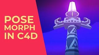 Animate with Pose Morph Tag in Cinema 4D