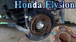 Замена подшипника ступицы. Honda Elysion