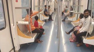 Pune Metro inside view • Pune Metro • #punemetro #metro