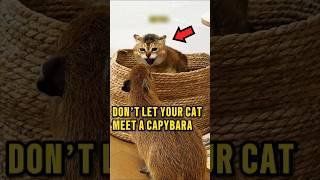 Never Get a Capybara if You Have a Cat! ️
