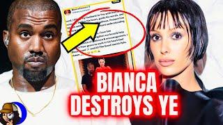 Bianca DESTROYS Ye in Savage Tweet! |Bodied By His OWN WIFE|Ye’s Karma Came Back QUICK