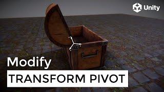 Modify Transform Pivot in Unity