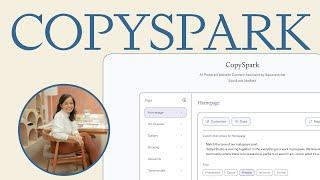 Create Website Copy FAST with Copyspark, your AI-Powered Content Assistant