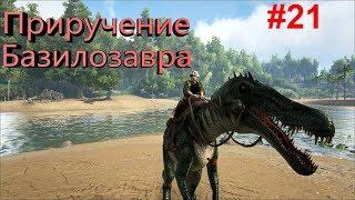 Выживание в ARK Survival Evolved #21 | Приручение Базилозавра