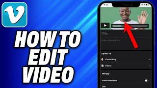 How To Edit Video In Vimeo (2025) - Easy Fix