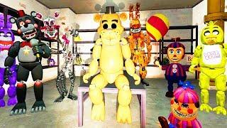 ANIMATRONICS CHASE US IN THE PIZZERIA FNAF Garry's Mod