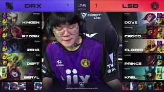 LSB vs DRX | 2022 LCK Regional Qualifier | Game 3