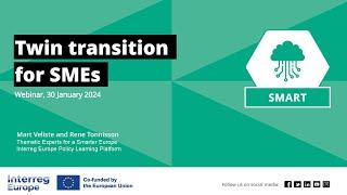 Webinar on twin transition for SMEs