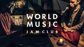 Petr Dmitriev, Denis Kucherov - throat singing & rav hangdrum (World music Jam club)