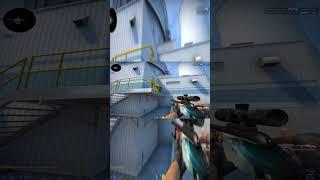 JUMP NOSOCOPE in CS:GO #csgo  #shorts