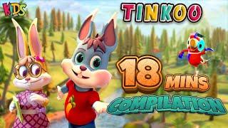 Tinkoo Aur Tinki Cartoon Series | Ep 09 to 12 | | Funny Cartoon For Kids | 3D Animation Cartoon