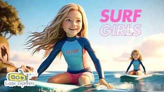 Surf Girls-Rhyme Time Adventures-Kid Songs by @LiddleExplorers