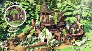 Enchanted Fairy Cottage | The Sims 4 Speed Build ‍️ (no CC)