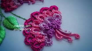 Brazilian Embroidery Brazilian exclusive * Flowers Fantasy  #malina_gm