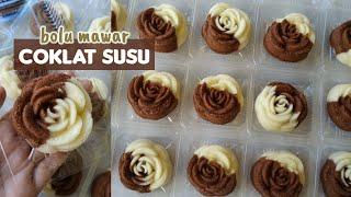 BOLU MAWAR COKLAT SUSU KUKUS - PERPADUAN 2 RASANYA ENAK BANGET