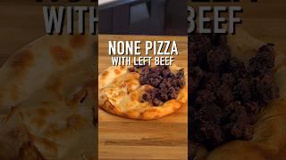 None Pizza with Left Beef  #shorts