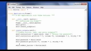 Basic Python Tutorial 38 - Using Text and Entry Widgets
