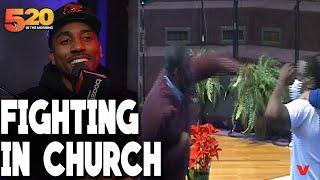 Jeff Teague calls fighting in church OUTTA POCKET | Club 520