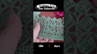 How to Make an Easy Crochet Pattern in 1 Minute? - Short video #short #shorts #crochet #knittinglove