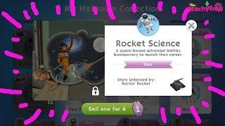 The Sims Mobile ROCKET SCIENCE Heirloom!