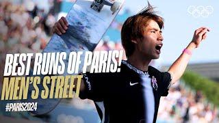 The BEST Runs From Paris | Men's Street Skateboarding #Paris2024