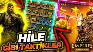 HİLE GİBİ HIZLI GELİŞME TAKTİKLERİ - Age of Empires Mobile