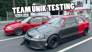 Team Unik Mid-Season Test Session Success!!