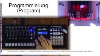 EUROLITE DMX Move Controller 512 PRO / Tutorial