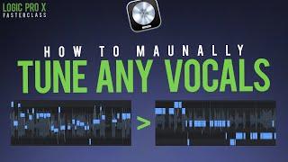 Tune ANY Vocals In Logic Pro X Like A PRO!