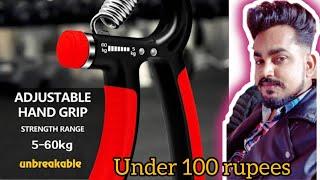 Gym Hand Grips 5 to 60 kg resistance Buying Under 100 rupees