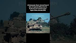 WW2 Historic Footage Colorized: Destroyed Panzer IV #ww2stories #ww2