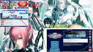 Major tip on fixing Phantasy Star Online 2 (NA) NO LAG! AND MANY OTHER FIXES!