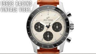About Vintage 1960 Racing Chronograph Watch Review - Panda Dial : Daytona Vibes?