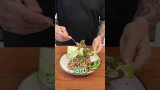 Larb salad  #shorts