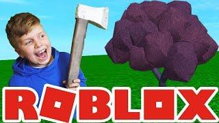 Матвей ИГРАЕТ в РОБЛОКС! Симулятор ДРОВОСЕКА ROBLOX Матвей Котофей MCP