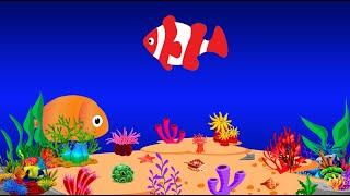 Bedtime Lullabies and Peaceful Fish Animation 2 Baby Lullaby# baby sleep music stv 03