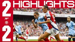 HIGHLIGHTS | Arsenal vs Manchester City (2-2) | WSL | Maanum, Mead