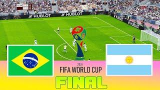 BRAZIL vs ARGENTINA - Final FIFA World Cup 2026 | Full Match All Goals | Football Match