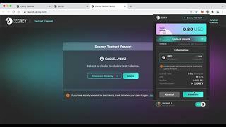 Zecrey Public Testnet Extension Walkthrough