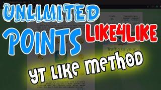 How to get Unlimited Points in LIKE4LIKE | 2021 | 1000% Working | Undetected