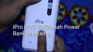 iPro iP43 20800mah Power Bank Unboxing