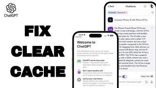 How To Fix And Solve Clear Cache On ChatGPT App | Easy Fix