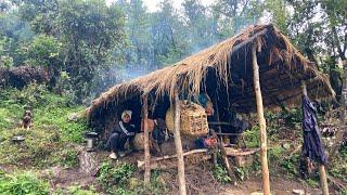 Organic Mountain Village Life | Shepherd Life | Rainy Season | Organic Shepherd Food | Real Life |