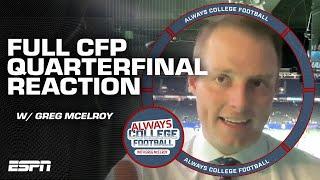 QUARTERFINAL REACTION: Notre Dame, Ohio St. & Penn St. & Texas advance | Always College Football