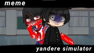 ||Meme yandere simulator [Eng. Rus.]||Gacha ClubI|