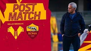 JOSÉ MOURINHO | INTERVISTA POST VERONA-ROMA