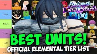 Best Units in Anime Last Stand (TYBW Update Official Tier List)